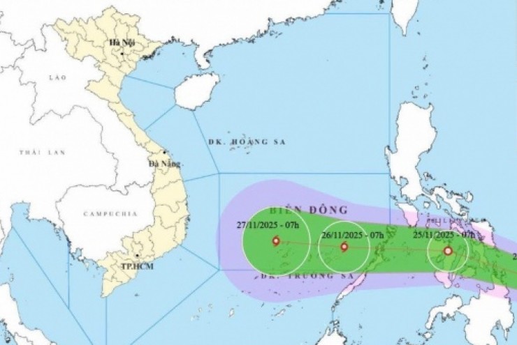 Biển Đông sắp đón bão 15, hướng về Bình Định - Bình Thuận cũ