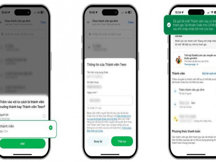 Cách đặt xe công nghệ cho trẻ dưới 18 tuổi: Có theo dõi hành trình, ghi âm trò chuyện