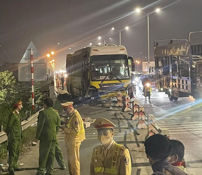 Hiện trường vụ tai nạn. Ảnh: OFFB