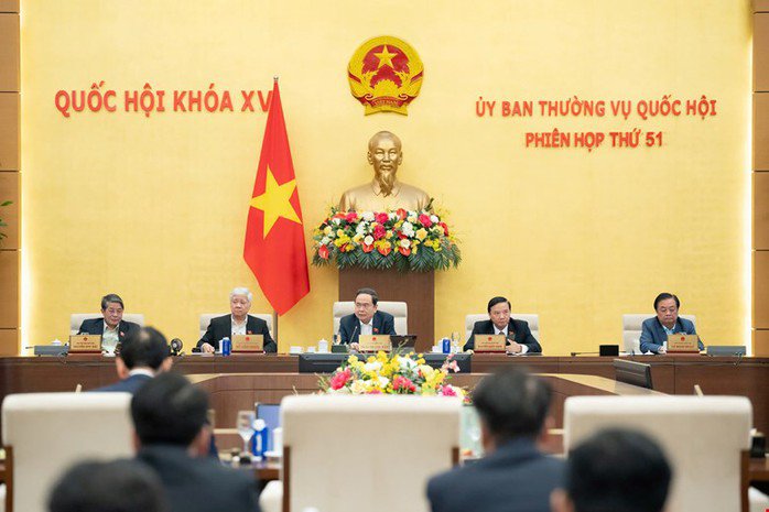 Ủy ban Thường vụ Quốc hội họp phiên thứ 51. Ảnh: Phạm Thắng