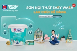 Nippon Paint Easy Wash – Giải pháp sơn nội thất lau chùi dễ dàng, giữ nhà luôn sạch đẹp như mới
