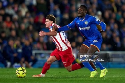 Video bóng đá Getafe - Atletico Madrid: Bàn đá phản định đoạt (La Liga)