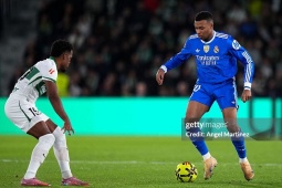 Trực tiếp bóng đá Elche - Real Madrid: Không tận dụng được lợi thế hơn người (La Liga) (Hết giờ)