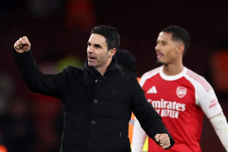 "Pháo thủ" của Mikel Arteta đang hướng tới chức vô địch