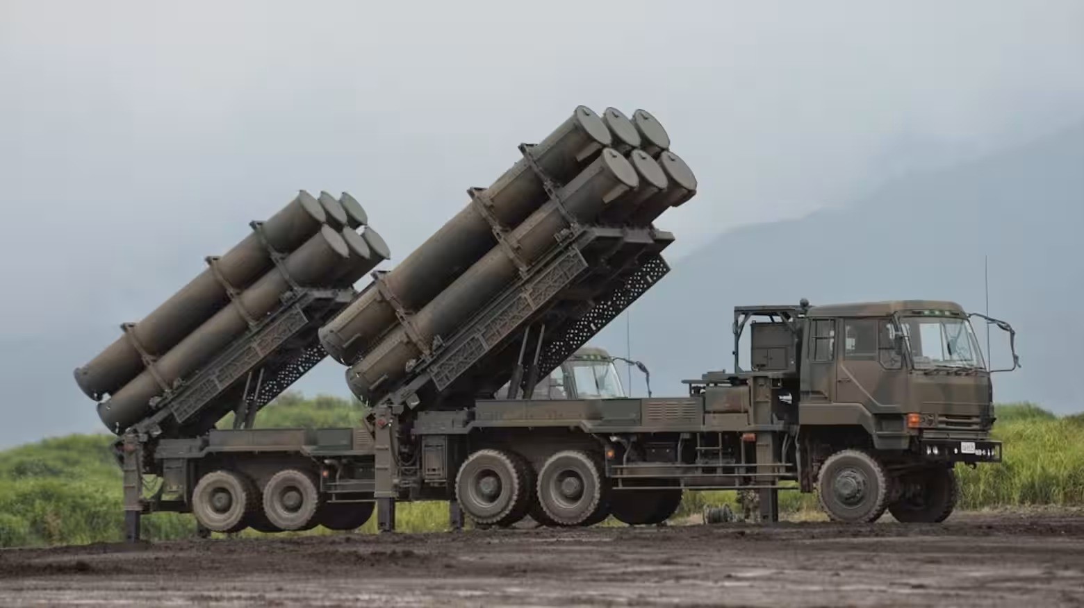 Tên lửa đất đối hạm Type 88 của Nhật Bản (ảnh: Nikkei)