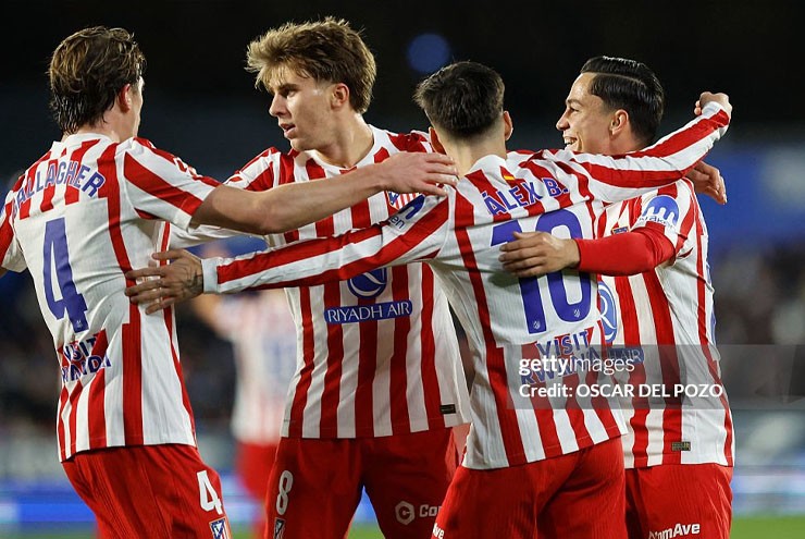 Niềm vui muộn màng của Atletico Madrid