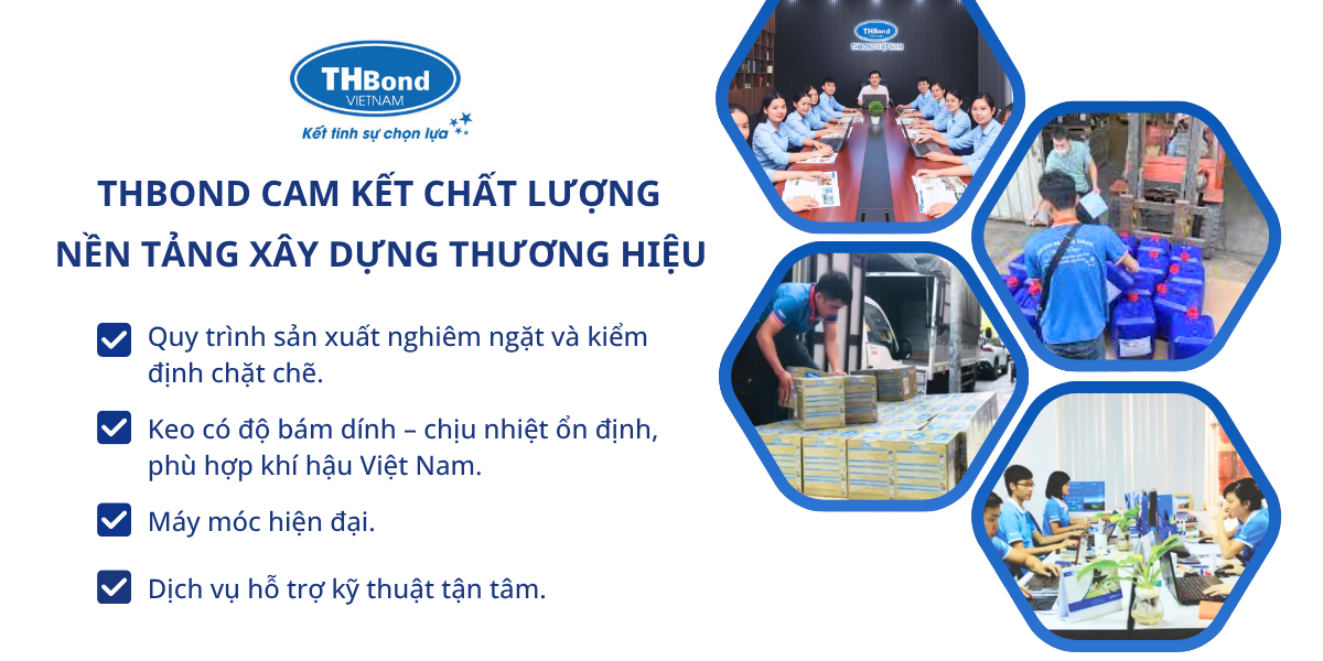 Cam kết chất lượng là nền tảng xây dựng thương hiệu của THbond