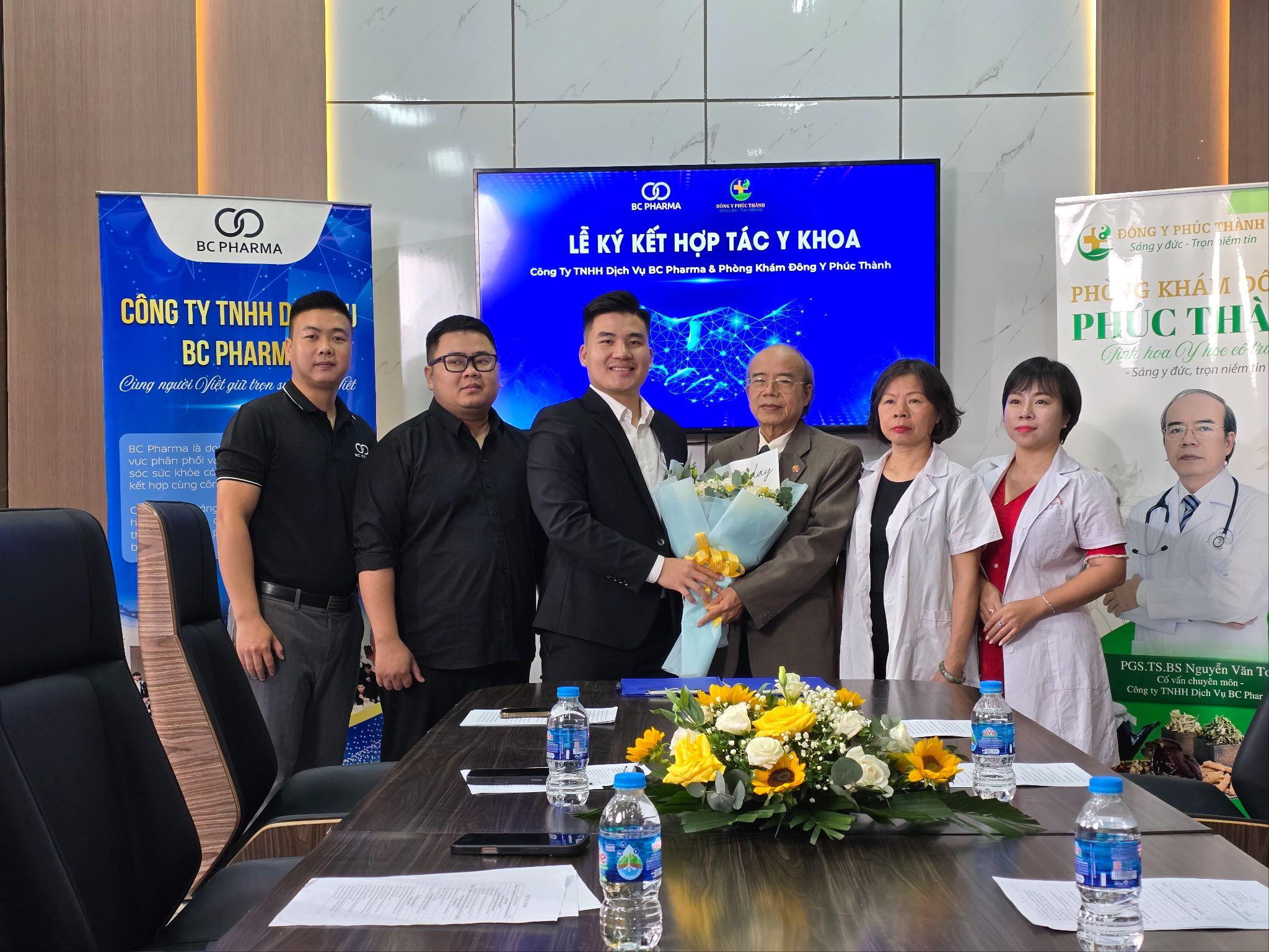 Cú bắt tay kết hợp BC Pharma cùng Phòng khám Đông y Phúc Thành