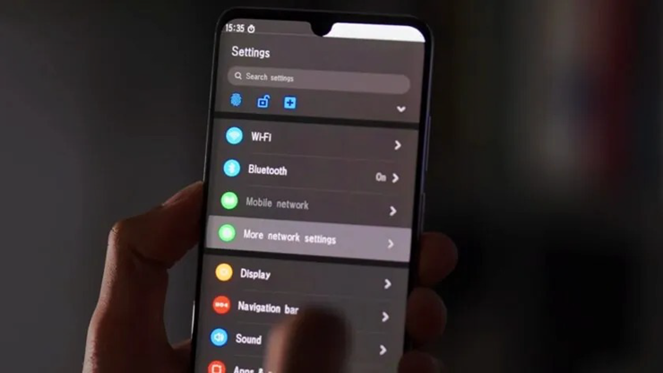 Giao diện điện thoại Android của Triều Tiên.