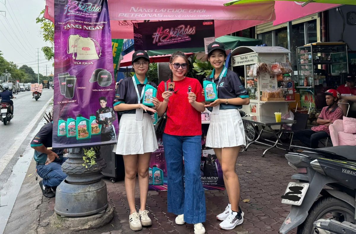PETRONAS Sprinta tiếp sức cho các nữ biker Việt Nam tự tin làm chủ tay lái - 1