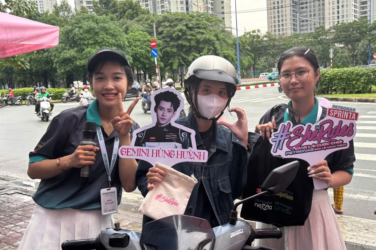 PETRONAS Sprinta tiếp sức cho các nữ biker Việt Nam tự tin làm chủ tay lái - 3