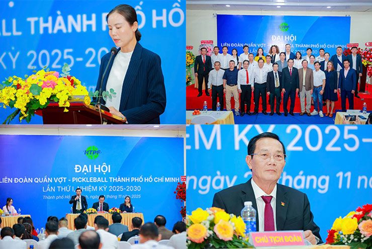Đại hội Liên đoàn Pickleball TP.HCM