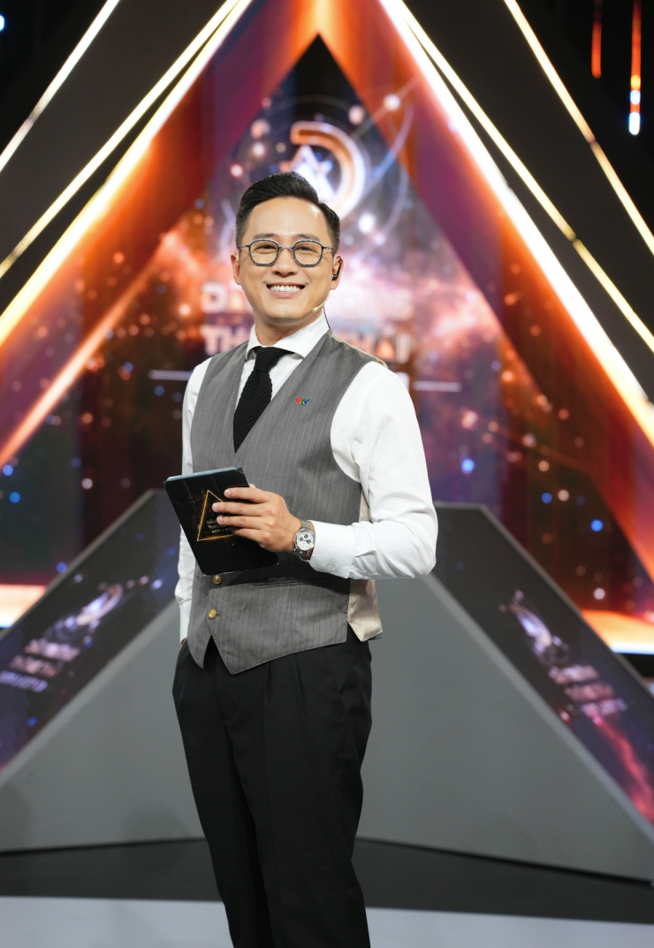 MC Ngọc Huy với diện mạo mới.