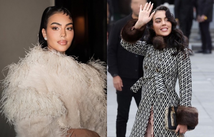  Phong cách dạo phố của Georgina Rodriguez ở New York hồi tháng 10.