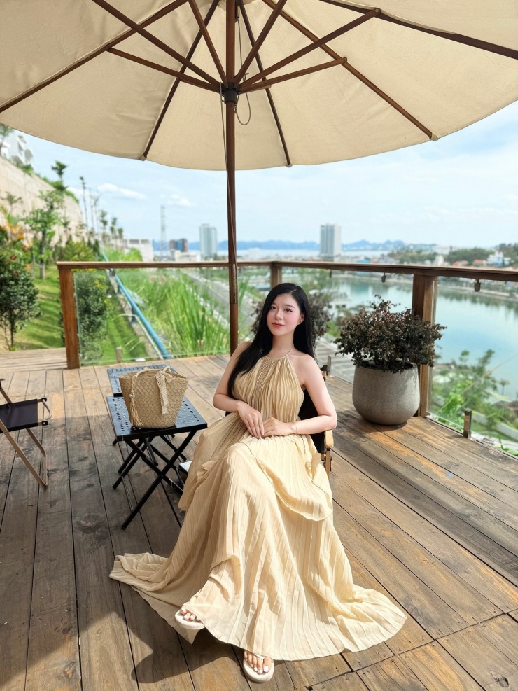 Xuân Hoa trong khoảnh khắc đời thường.