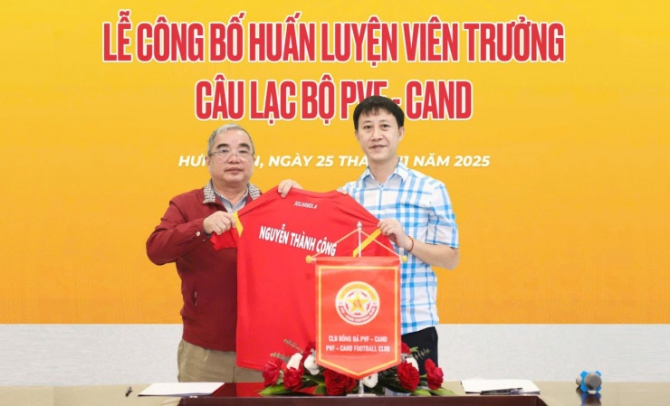 Chia tay HLV Thạch Bảo Khanh, PVF-CAND bổ nhiệm HLV Nguyễn Thành Công - 1