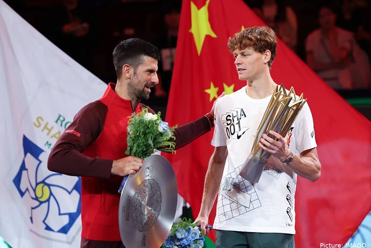 Sinner thắng top 10 như chẻ tre, vẫn chưa thể chạm tới "đỉnh Olympia" của Djokovic