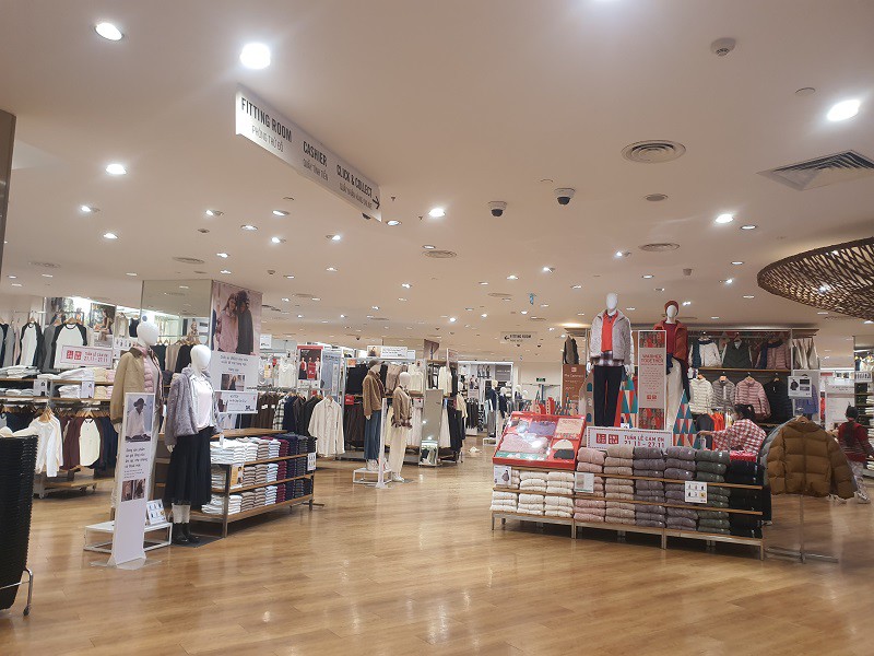 Một thương hiệu triển khai chương trình "Tuần lễ cảm ơn 21-27/11" nhưng cũng rất vắng vẻ.