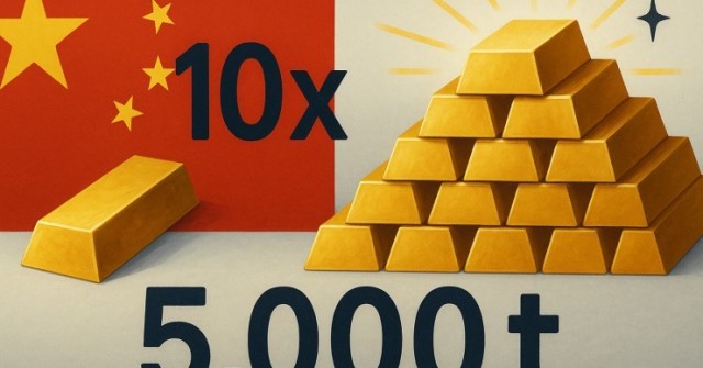 Choáng với số vàng Trung Quốc bí mật tích trữ