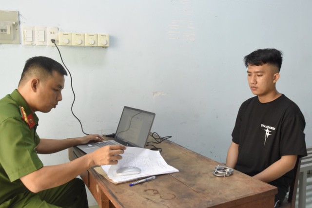 Đối tượng Nguyễn Trung Tín. Ảnh: Công an tỉnh Đồng Tháp