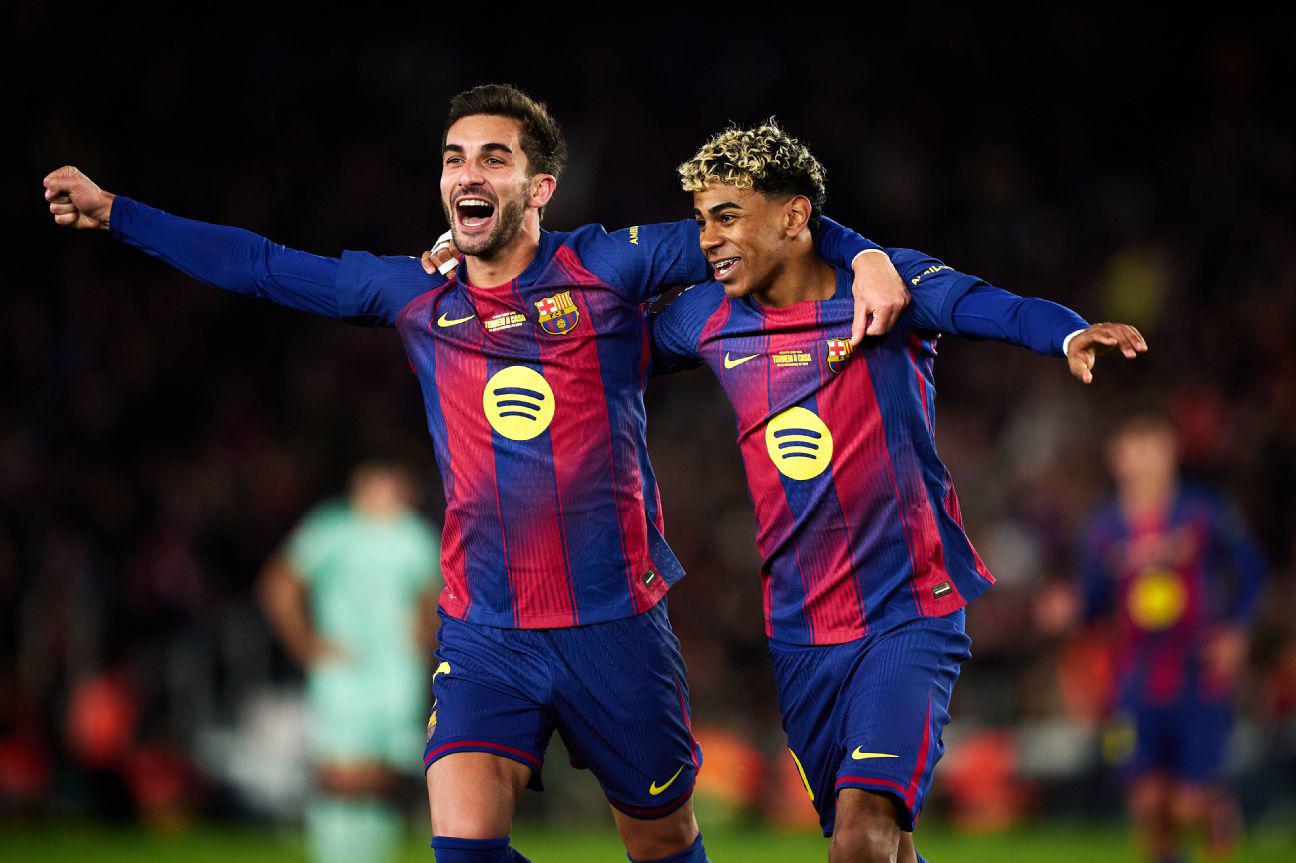 Barcelona có nhiều mũi tấn công nguy hiểm