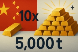 Choáng với số vàng Trung Quốc bí mật tích trữ