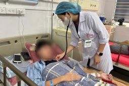 Bé trai 14 tuổi nguy kịch sau khi bị lợn cắn 