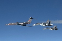 Máy bay 'Ngọc trai đen' Tu-134 độc nhất vô nhị của Nga bị NATO chặn trên biển Baltic