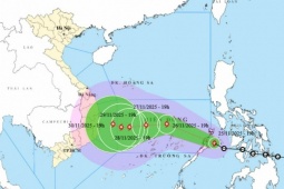 Áp thấp nhiệt đới đã mạnh lên thành bão, diễn biến thế nào khi vào gần Nam Trung bộ?