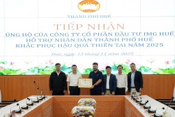 IMG Huế - chủ đầu tư An Cựu City đồng hành cùng chính quyền thành phố Huế khắc phục hậu quả thiên tai 2025