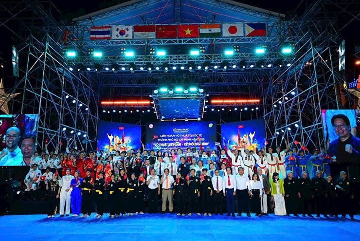 Liên hoan Võ thuật quốc tế TP.HCM 2025 đã quyên góp được 1 tỷ đồng cứu trợ bão lũ