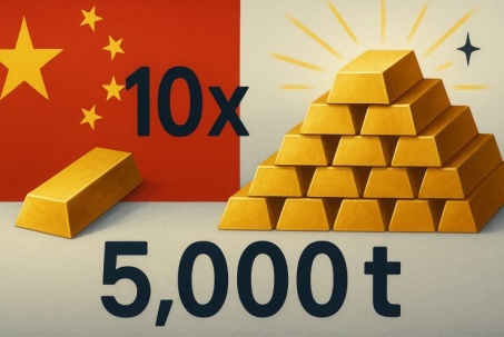 Choáng với số vàng Trung Quốc bí mật tích trữ