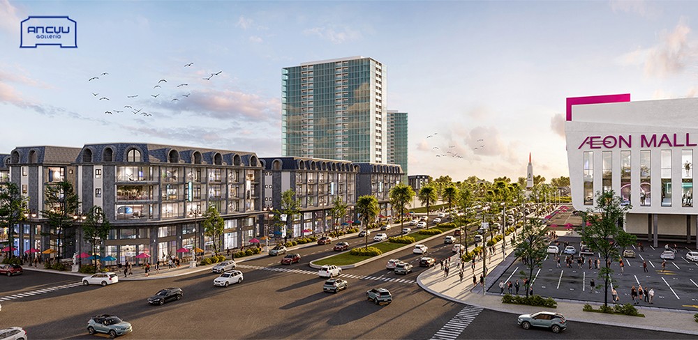 Shophouse An Cựu Galleria liền kề Aeon Mall đang thu hút sự quan tâm của thị trường