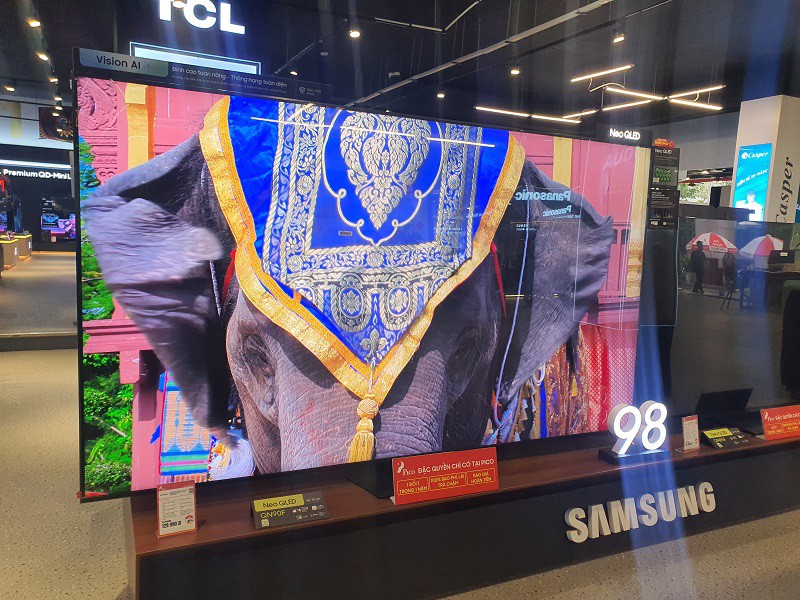 Tivi càng to càng giảm mạnh.