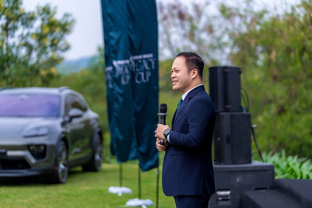 Ông Nguyễn Chí Hiền – Phó Giám đốc Khối Khách hàng Cá nhân VPBank phát biểu tại sự kiện