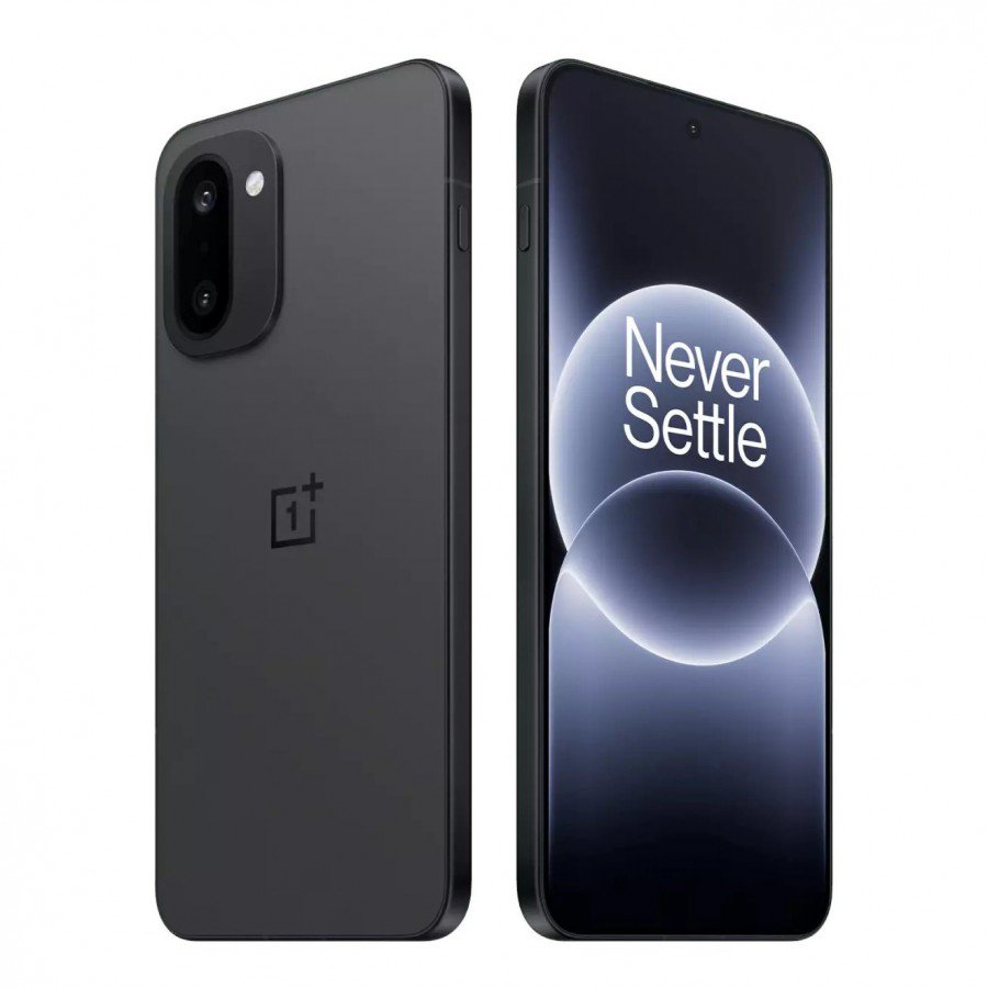 OnePlus Ace 6T màu đen và xanh lá cây.