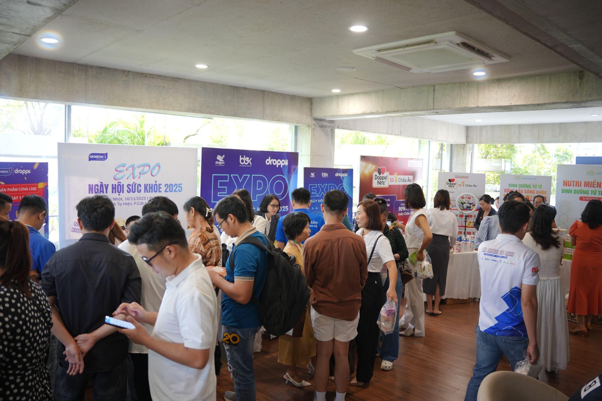 16/11 vừa qua, “Ngày hội Sức khỏe” do Droppii tổ chức ghi nhận sự tham gia đông đảo của cộng đồng, mở ra cơ hội tiếp cận kiến thức chuẩn xác và các giải pháp chăm sóc sức khỏe toàn diện