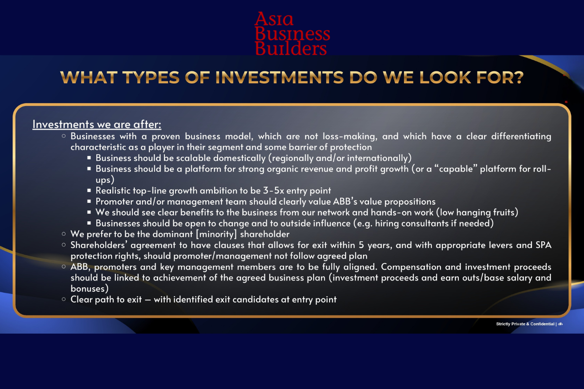 Asia Business Builders (ABB) chia sẻ về góc nhìn của quỹ đầu tư ngoại với M&A y tế tại Việt Nam