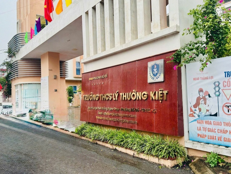 Trường THCS Lý Thường Kiệt. Ảnh: NGHIÊM HUÊ