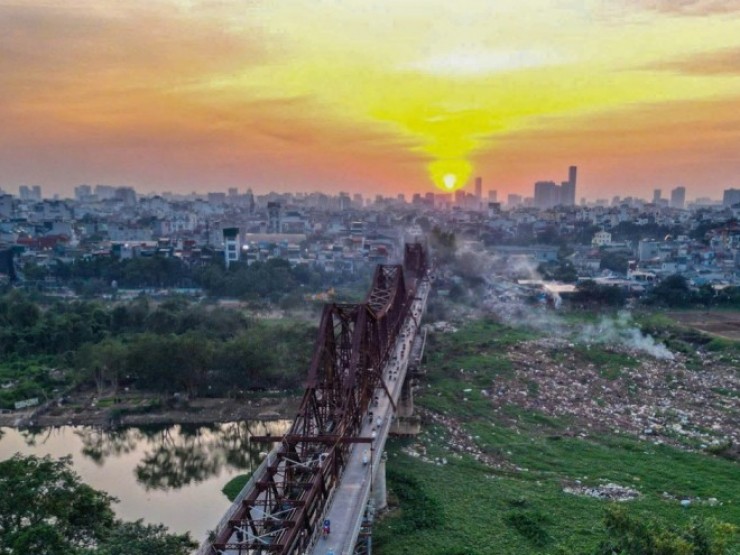 Hiện trạng khu vực xây dựng đại lộ cảnh quan sông Hồng 338.000 tỷ đồng