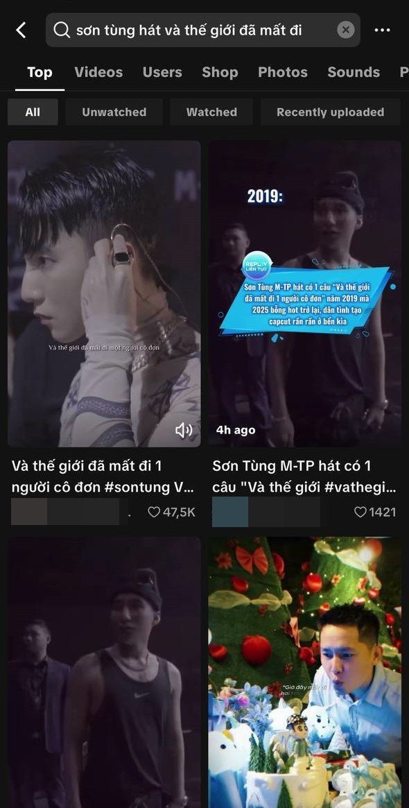 Sơn Tùng M-TP tiếp tục "tạo trend" cuối năm 2025.