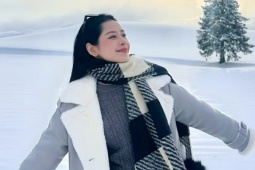 Sao Việt phối áo khoác ngày lạnh