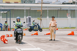 Đề xuất thi bằng lái xe máy thêm sa hình tăng độ khó