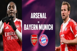 Trực tiếp bóng đá Arsenal - Bayern Munich: Harry Kane "vừa đấm vừa xoa" đối thủ (Cúp C1)