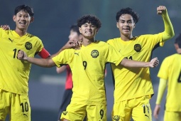 Video bóng đá U17 Macau (TQ) - U17 Malaysia: Hat trick ấn tượng, bám đuổi U17 Việt Nam (Vòng loại châu Á)