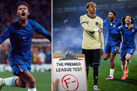 Yamal & "cú sốc đầu đời" với đội Ngoại hạng Anh, Estevao lấn át dàn sao Barca - Real (Clip 1 phút)