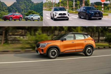 Đua doanh số "sinh tử" giữa Yaris Cross, Corolla Cross và Kia Seltos...