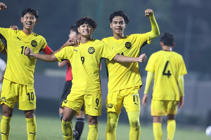 U17 Malaysia duy trì thế bám đuổi U17 Việt Nam