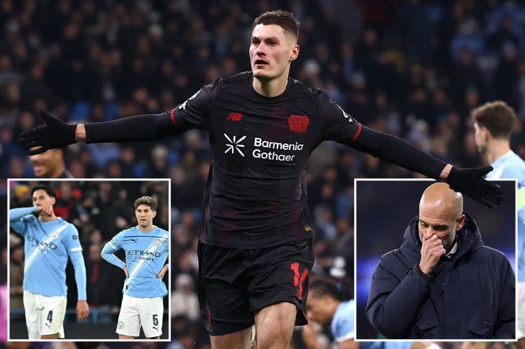 Man City "phơi áo" ngay trên sân nhà trước Leverkusen