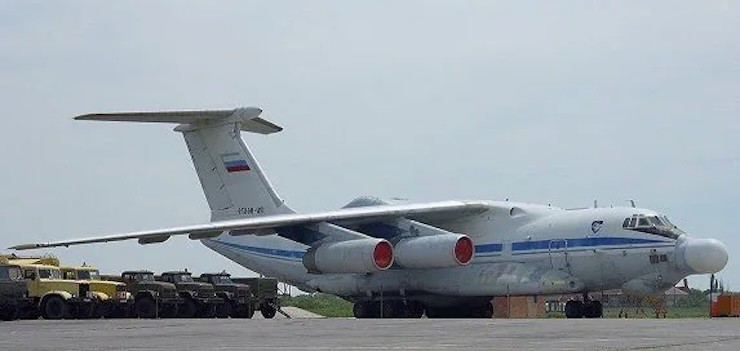 Chiếc A-60 được cho là đã không còn cất cánh từ cách đây 10 năm. Ảnh: Telegraph.